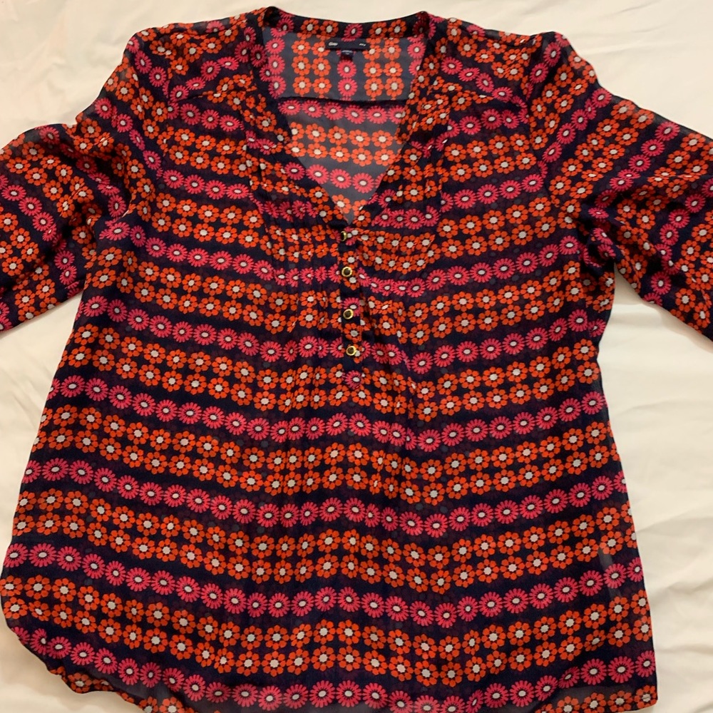 Gap Sheer Blouse - XL